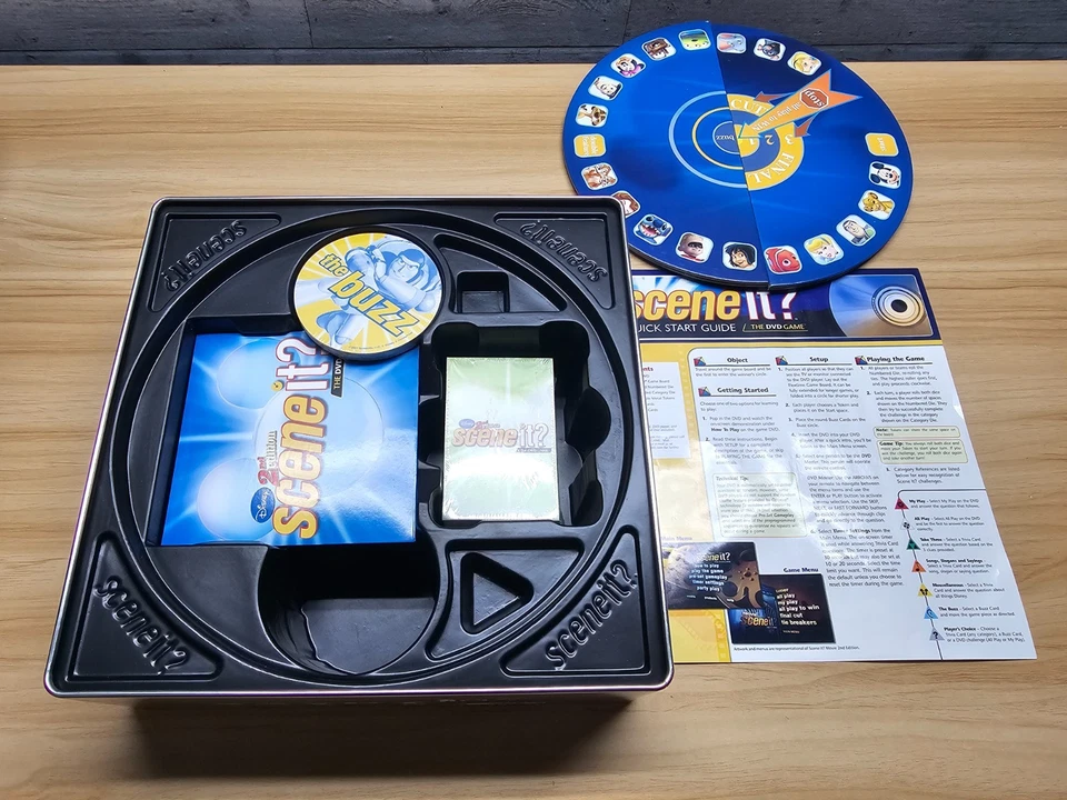 DISNEY 2ND EDITION SCENE IT THE DVD GAME - NEW OPEN BOX - Image 4 of 4