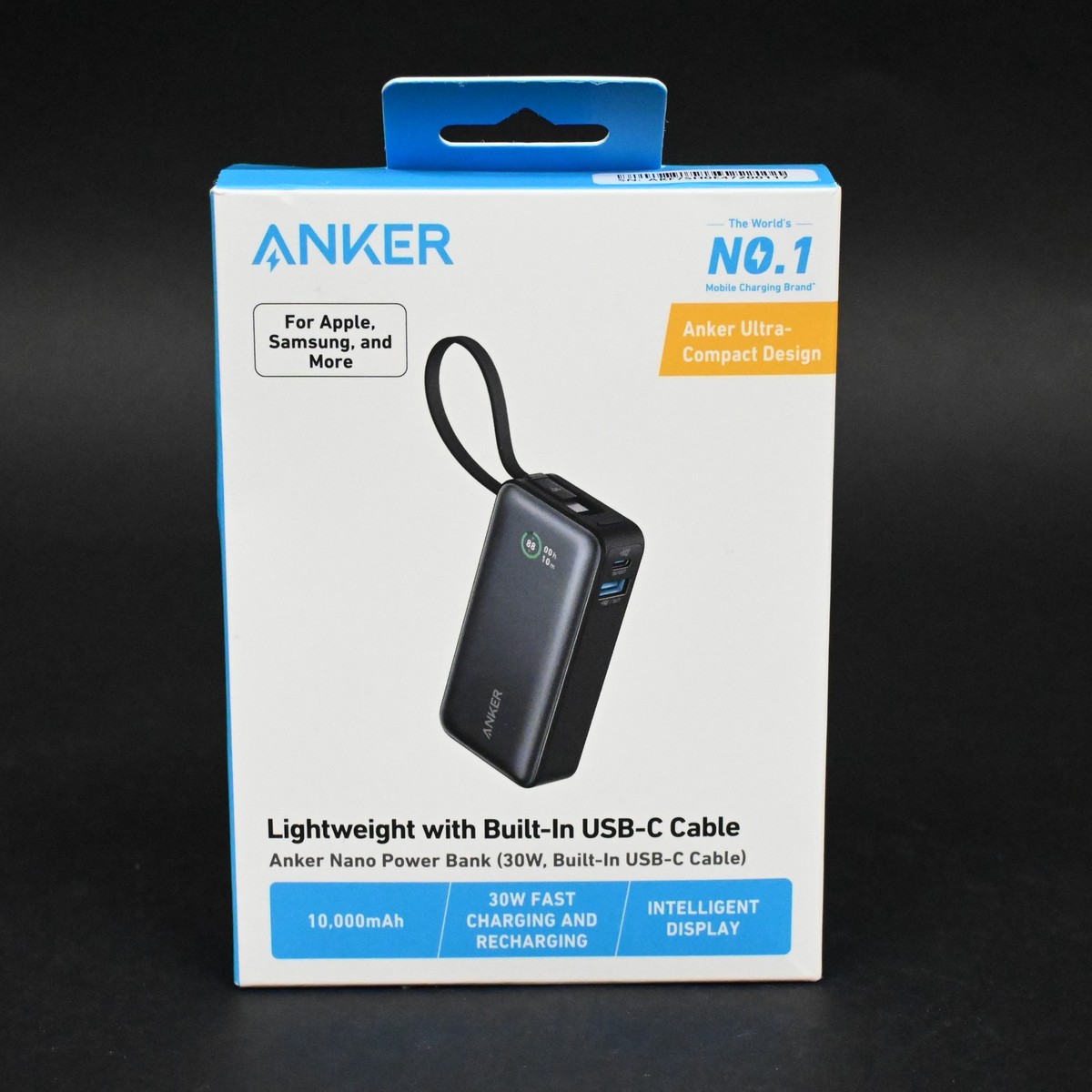 ANKER Power Bank, Power IQ 3.0 Portable Charger with PD 30W Max Output |  eBay
