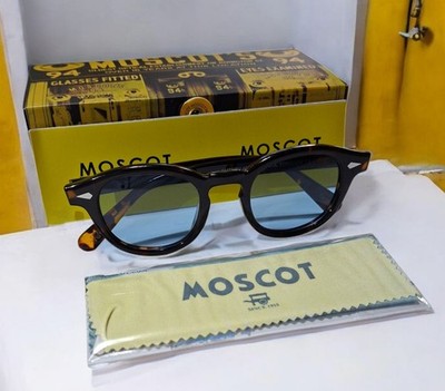 Moscot Lemtosh 46 Tortoise Denim Blue