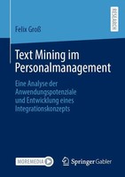 Felix Groß | Text Mining Im Personalmanagement | Taschenbuch | Deutsch (2022)