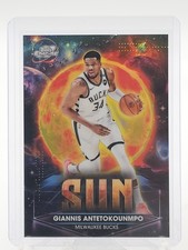 GIANNIS ANTETOKOUNMPO 2025-26 TOPPS COSMIC CHROME PLANETARY PURSUIT SUN SP Q4743