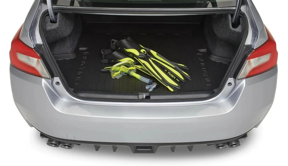 2012-2021 Subaru Impreza WRX STI Sedan Rear Cargo Tray Liner NEW J501SFJ400 OEM Foto 2 de 2