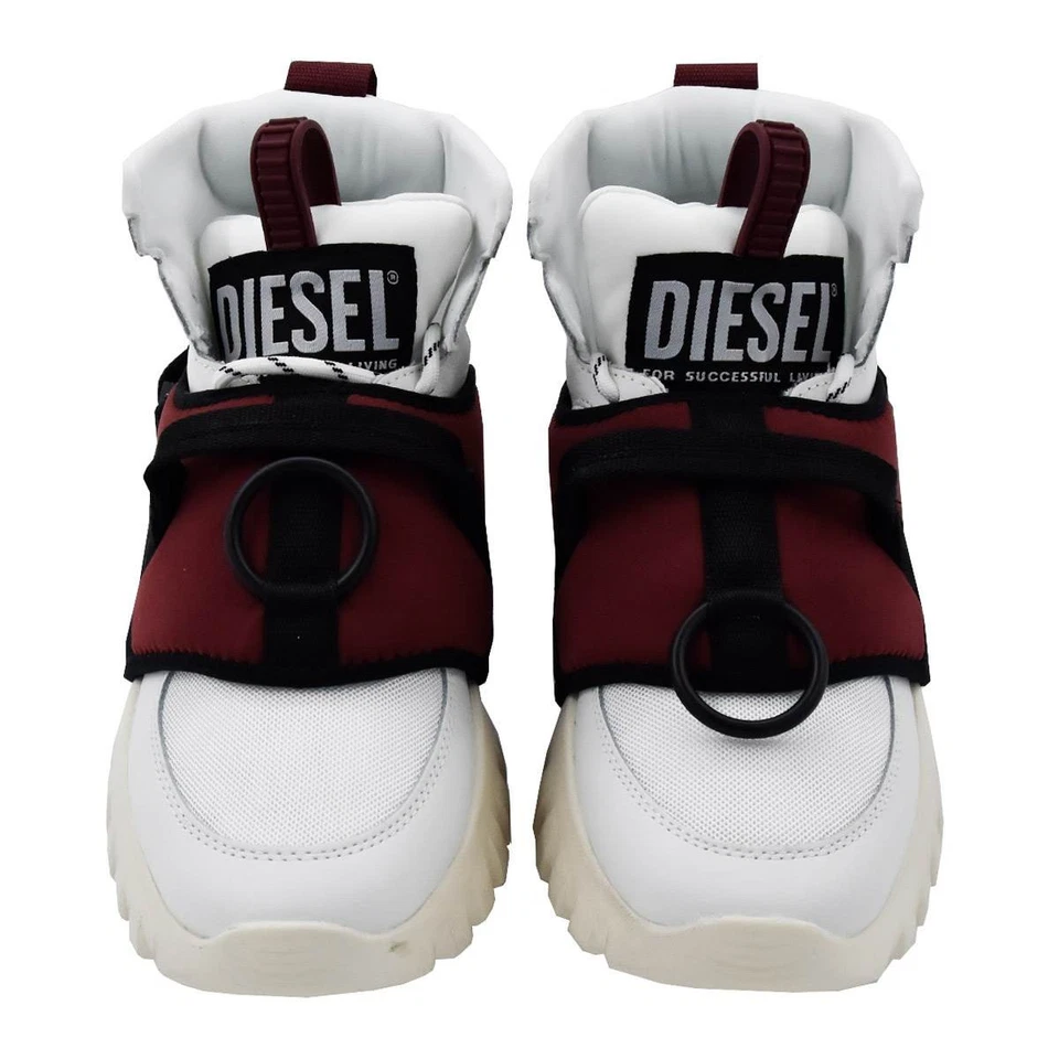 Botas DIESEL Cuero Blanco Pl S-SHARQUEZ MEDIO BLANCO Hombre Foto 2 de 4