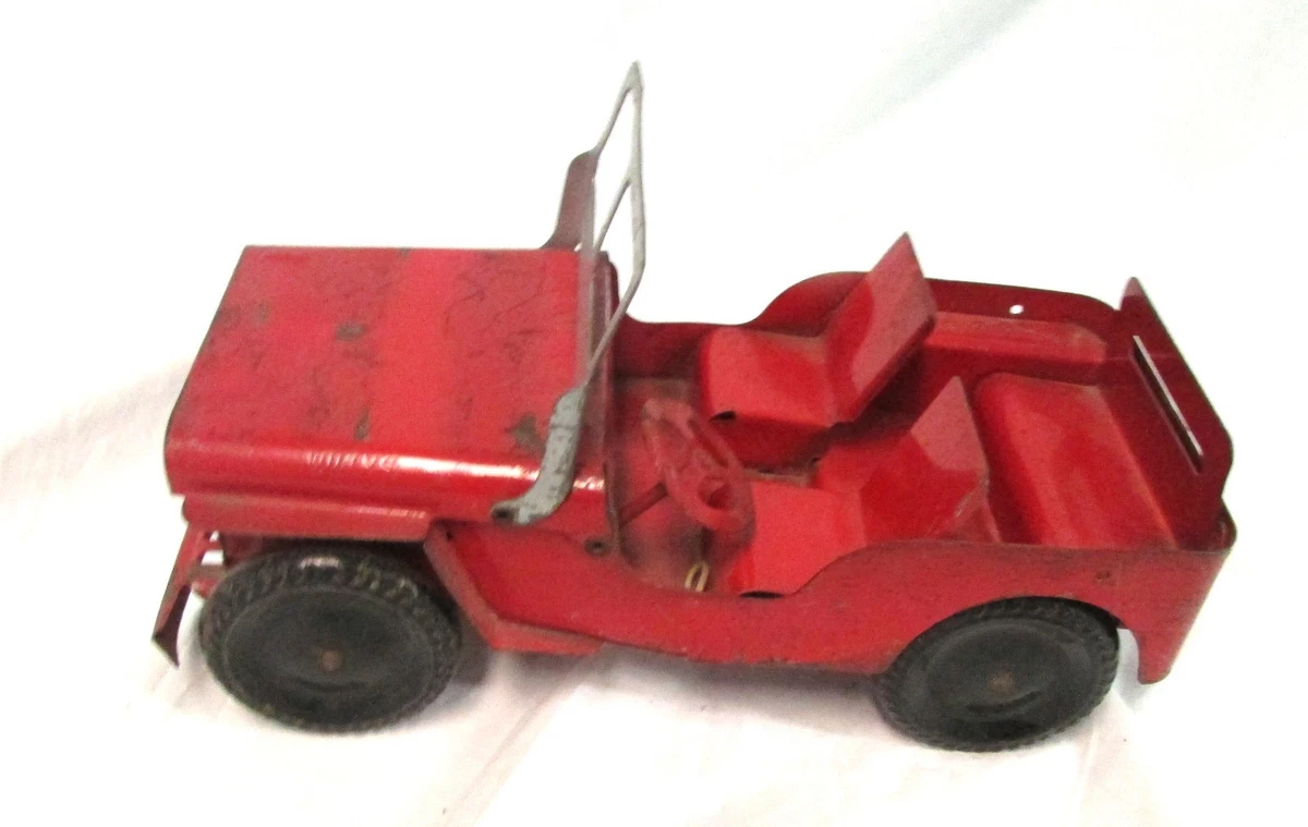 Marx Pressed Steel Diecast & Toy Jeep for sale | eBay