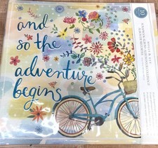 NIP Molly & Rex 12 x 12 Scrapbook Kit Floral Theme