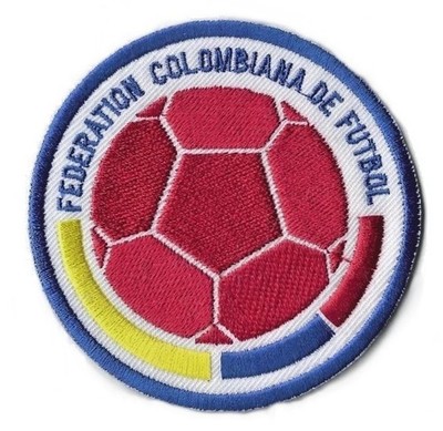 Kolumbien Nationalteam  Patch Aufnäher Aufbügler Logo Fussball Soccer   8,0 cm Ø