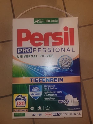 Persil Universal Pulver Tiefenrein PROFESSIONAL Waschpulver 130W Vollwaschmittel - Bild 1 von 2
