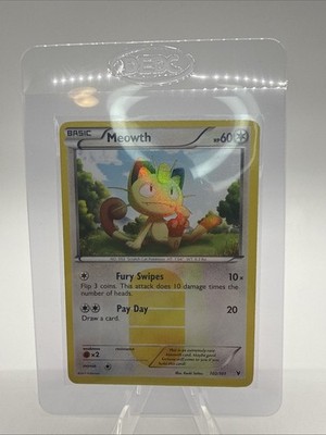 Meowth 102/101 Secret Rare BW: Noble Victories Holo