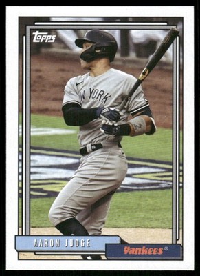 2021 Topps Update #T92-2 Aaron Judge 1992 Topps Redux