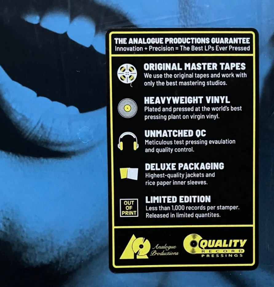 WONDERFUL SOUNDS OF MALE VOCALS 2LP 2020 Analogue Prod 200 Gram Vinyl SEALED QRP - Image 3 of 4