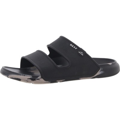 Reef Mens Oasis Double Up Cushioned Footbed Slide Sandals Shoes BHFO 3615