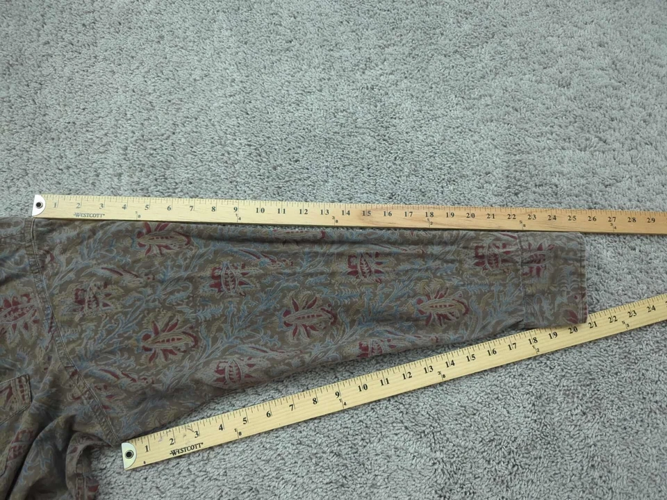 Camisa De Colección Polo Ralph Lauren Abotonada Para Hombres Grande Cachemira Clásica Occidental Foto 4 de 4