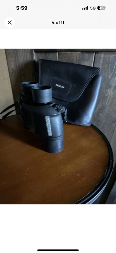 PENTAX 10x40 5.5 Wide Angle XCF Binoculars. - Image 4 of 4