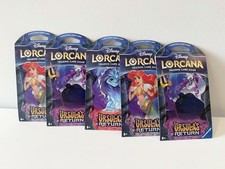 Disney Lorcana Ursula  s Return Sleeved Blister Pack Lot Of 5 New