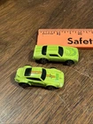 VTG HOT WHEELS MICRO RACERS 1974 PORSCHE 911 & 1977 Pontiac Firebird 1:87 SCALE