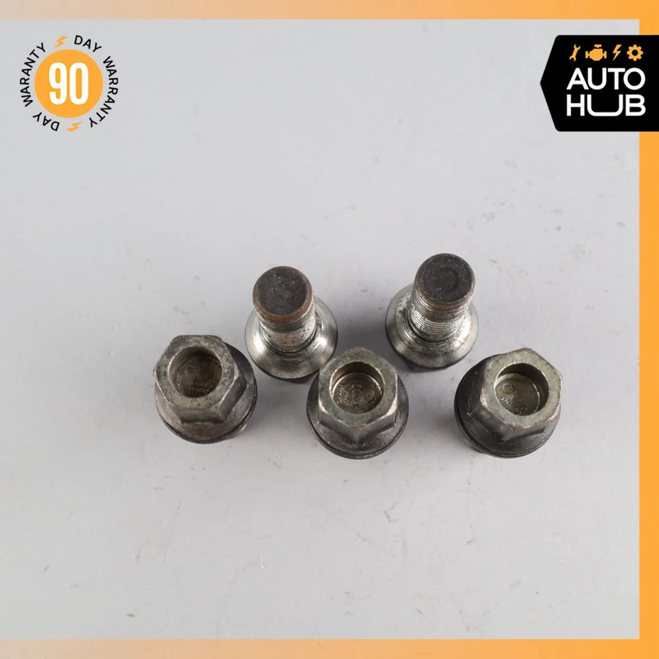 Juego de 5 pernos de tuerca para llanta de rueda Audi S5 WHT002438 OEM Foto 2 de 4