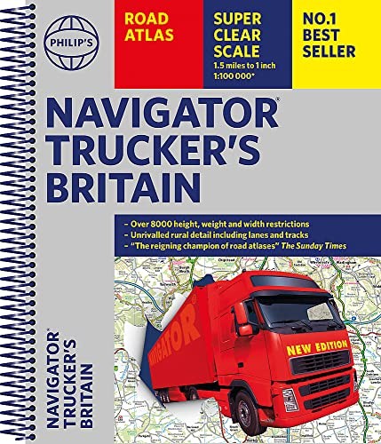 Philip's Navigator Trucker's Britain: Spiral: Spiral (Philip's Road Atlases) - Image 5