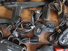 Huge Sega Consoles Systems, Video Games Lot Untested No Cords To Test