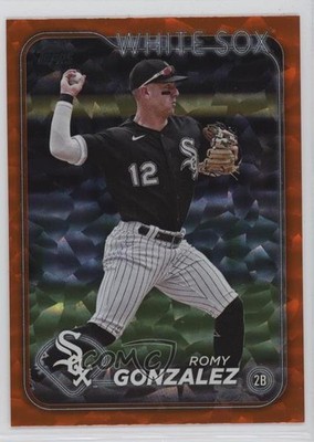2024 Topps Series 2 Orange Foil 50/299 Romy Gonzalez #532 ut4