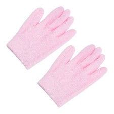 2X(Moisturizing Gloves Gel Lining Cotton Glove with Essential Oils and6414