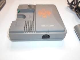NEC PC Engine CoreGrafx II PI-TG7 Console PI-PD8 Controller AV Cable Box Cleaned