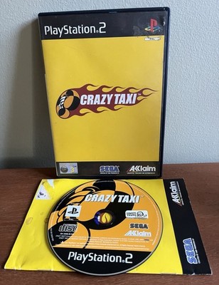 Crazy Taxi (Sony PlayStation 2, 2000) UK PAL komplett mit Handbuch sehr guter Zustand schnelle Lieferung