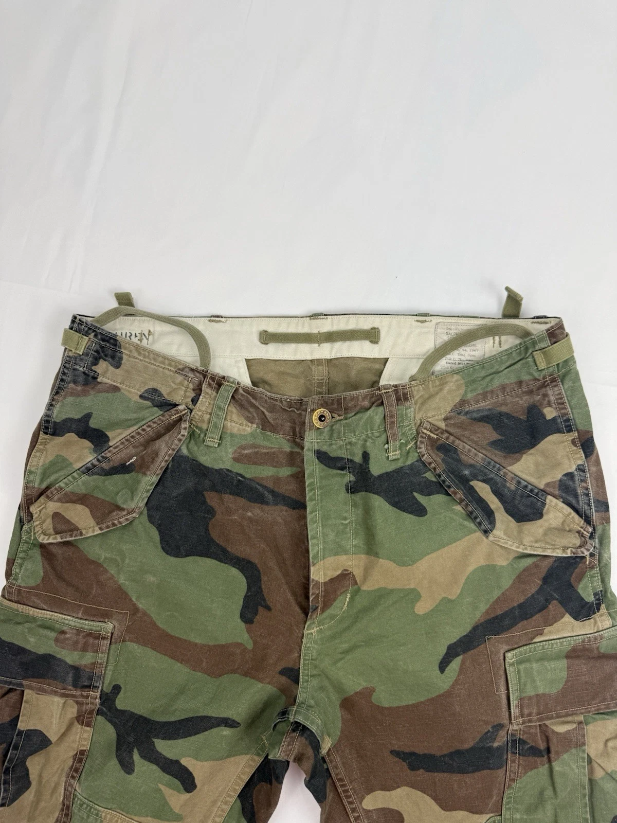 Ralph Lauren Polo Camo 32x32 Utility Cargo Pants Very Rare