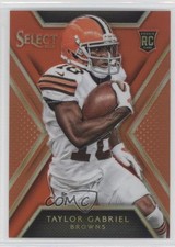 2014 Panini Select Rookies Orange Prizm 64/75 Taylor Gabriel #160 0f8