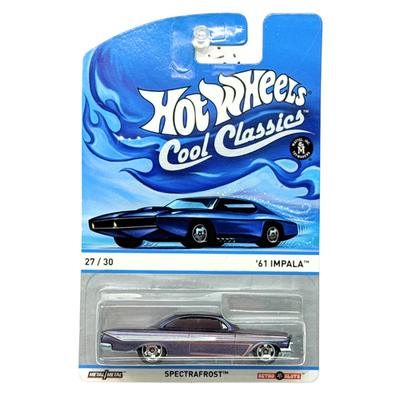 Hot Wheels Cool Classics 1961 Chevy Impala Spectrafrost 1:64