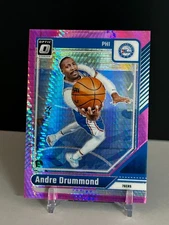 2024-25 Panini Donruss Optic Pink Hyper #221 ANDRE DRUMMOND 76ers Sixers