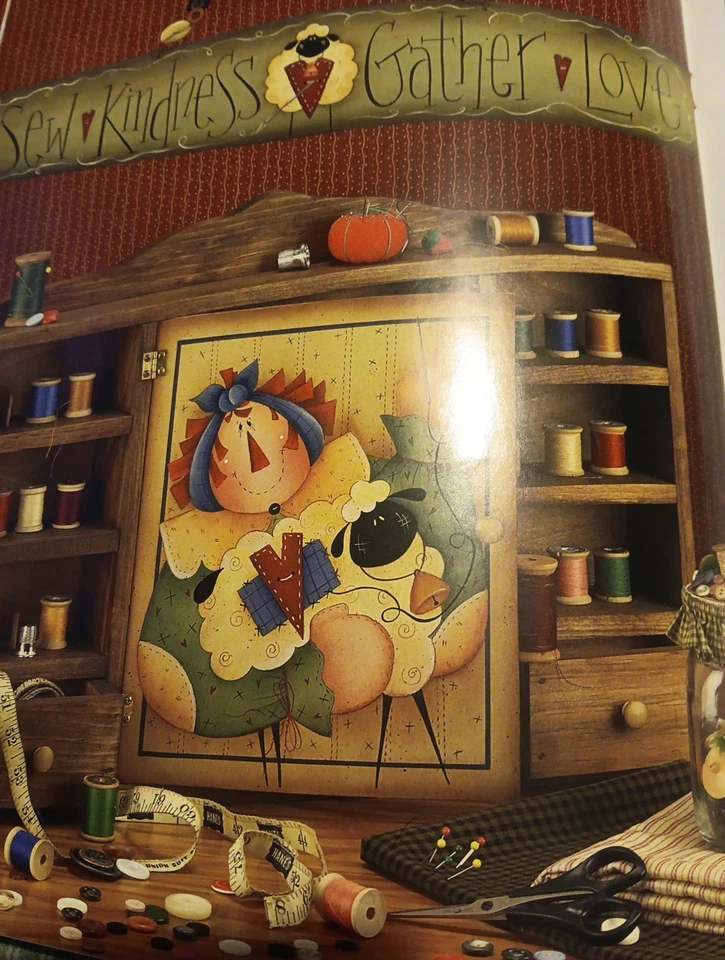 Plum Purdy Warm 'N Wooly Friends Paint Book By Renee' Mullins - Image 3 of 3