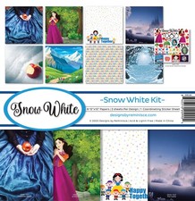 Reminisce Collection Kit 12"X12"-Snow White