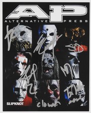 Slipknot Autograph Signed JSA Photo 8 x 10 Sid Wilson Wienberg Clown 7 Sigs!