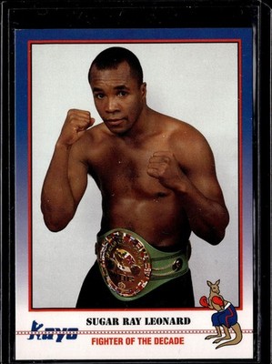 1991 Kayo #156 Sugar Ray Leonard