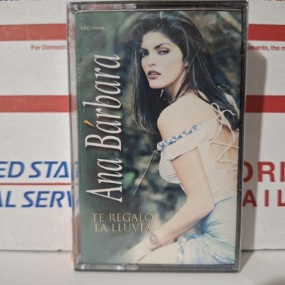 Ana Barbara- Te Regalo La Lluvia Cassette 2001 Latin Pop Ranchera New Sealed