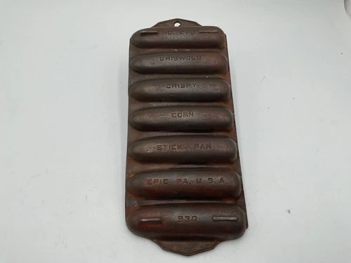 Vtg Cast Iron Griswold Crispy Corn Stick Pan No. 273/930A-Erie, PA