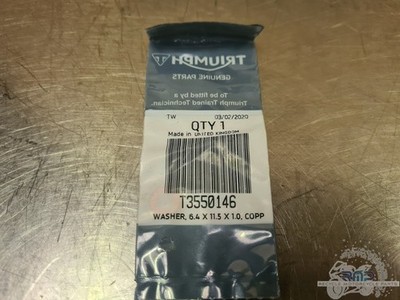 Kupferdichtung T3550146 Triumph Street Triple 765 RS 2017 bis 2019