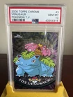 2000 Topps Chrome Pokemon Tv Venusaur #3 PSA 10