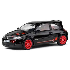 S4310206 1/43 Renault Megane 2 R26-R 2008 Black [Diecast Mini Car]