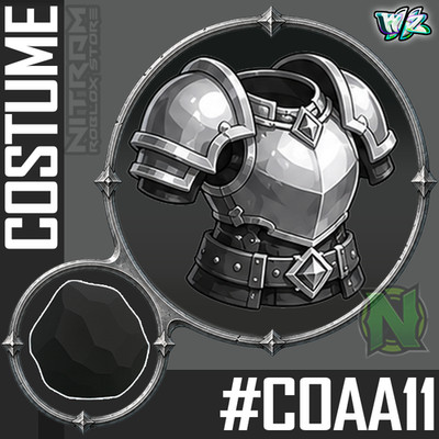 World Zero WZ - COSMETICS - #C0AA11 (COAL) - COSTUME