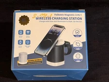 3-In-1 Foldable Magnetic Wireless Charging Station