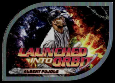 2024 Topps Chrome Cosmic #LIO-5 Albert Pujols Launched into Orbit