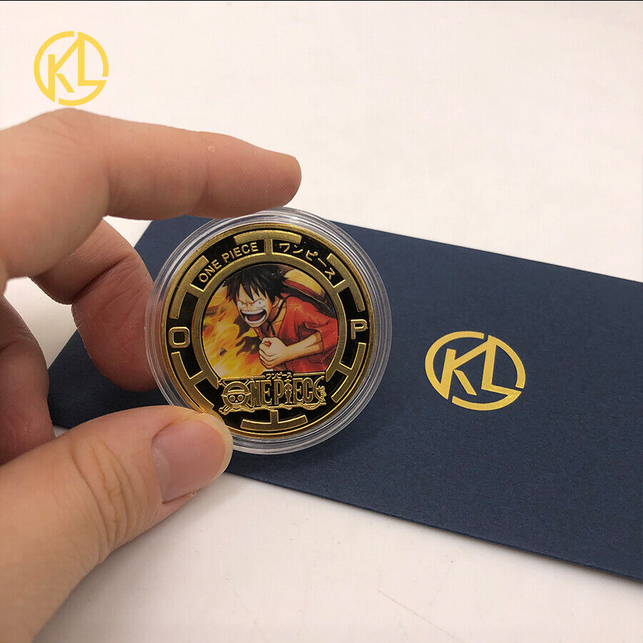 one piece anime gold coin wholesale.