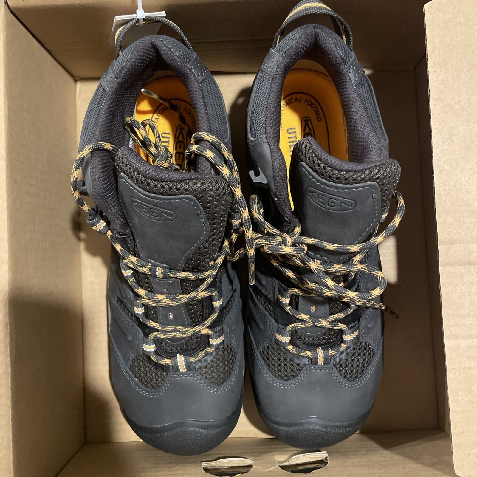 Scarpe Uomo KEEN Utility Lansing Mid Impermeabili Punta Acciaio