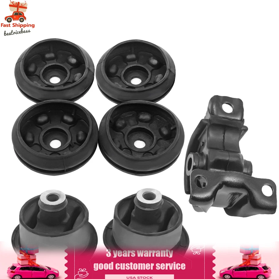 For Honda CRV Accord Odyssey Rear Differential Mounting Top Support Bushing Set Foto 2 de 4