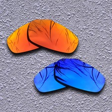 Orange Violet Purple Lenses Replacement For-Oakley Split Jacket Polarized