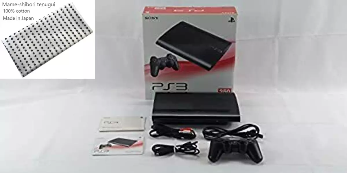 SONY PS3 PlayStation 3 250GB Black CECH-4200B Box Japan 