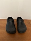 Crocs Solid Black Clogs Men's Size 9 Women’s Size 11 — photo 2