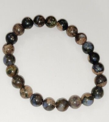 Que Sera Natural Stone Healing Chakra Meditation Spiritual Healer Bracelet 