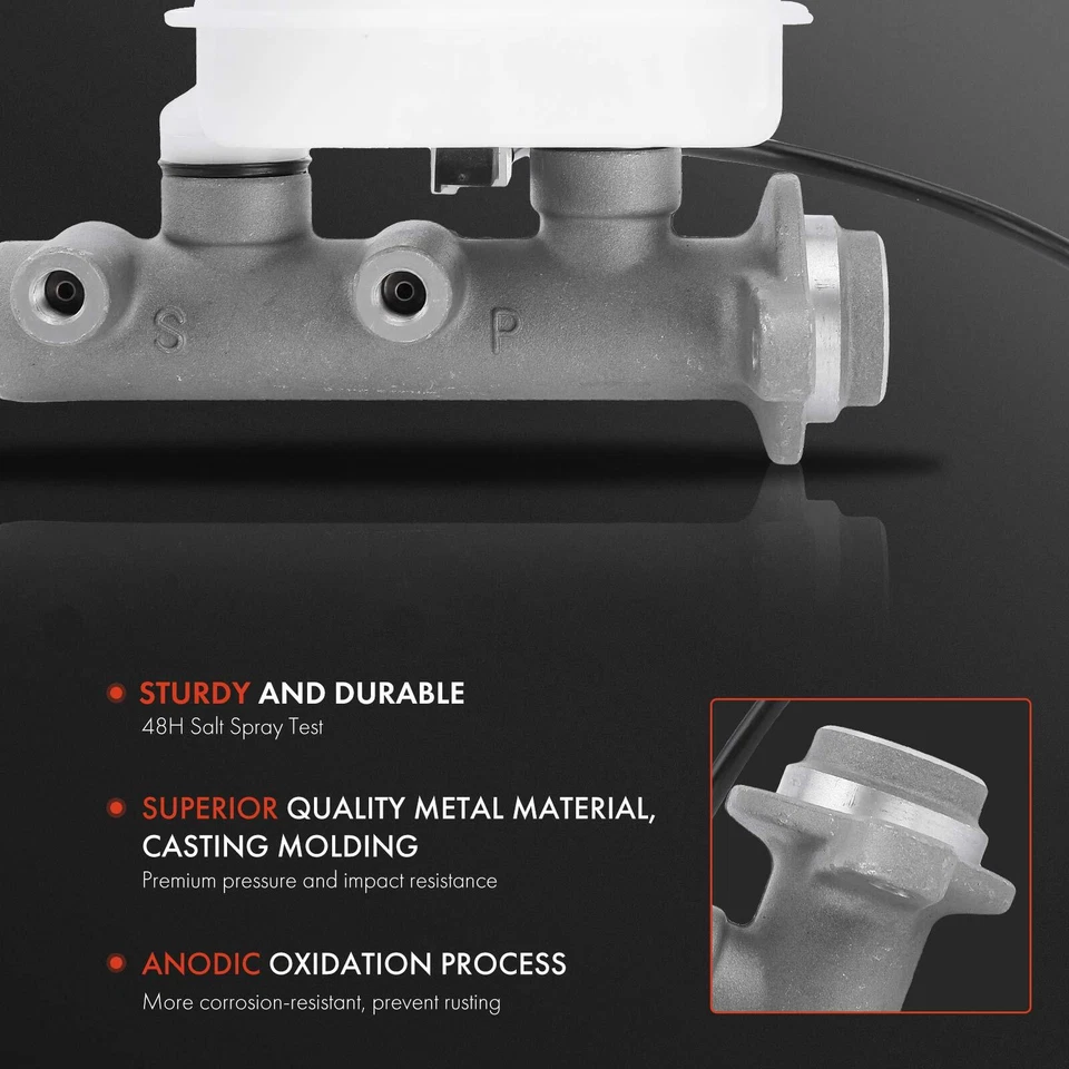 Novo cilindro mestre de freio com reservatório para Hyundai Elantra 92-95 Excel 90-94 - Imagem 2 de 4